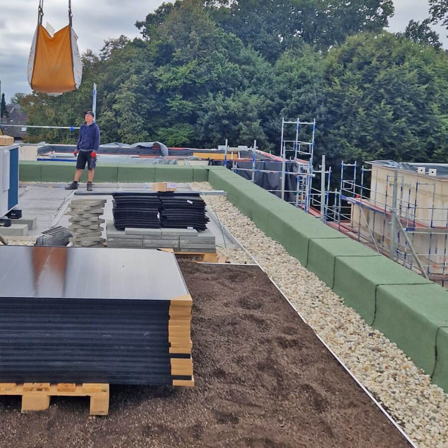 Dachdeckerbetrieb für Gründach-Lösungen